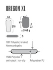 Комфортный большой самонадувающийся коврик High Peak  Oregon XL